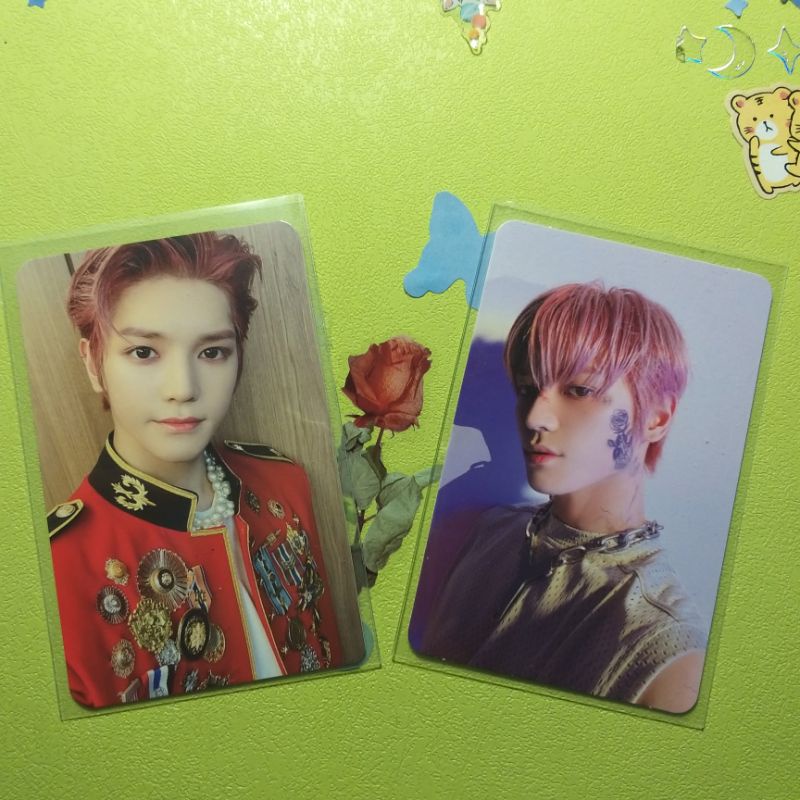 PHOTOCARD PC TAEYONG NCT 127 PUNCH Repackage Kihno 1st Player FIRST PRESS & 2nd Player TATTOO
