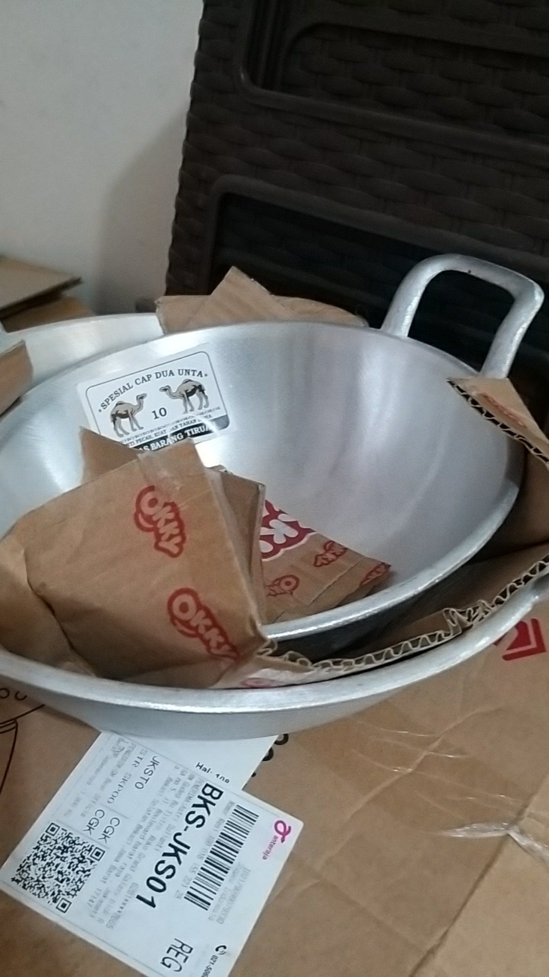 Wajan Cekung No.12 (anti Lengket)