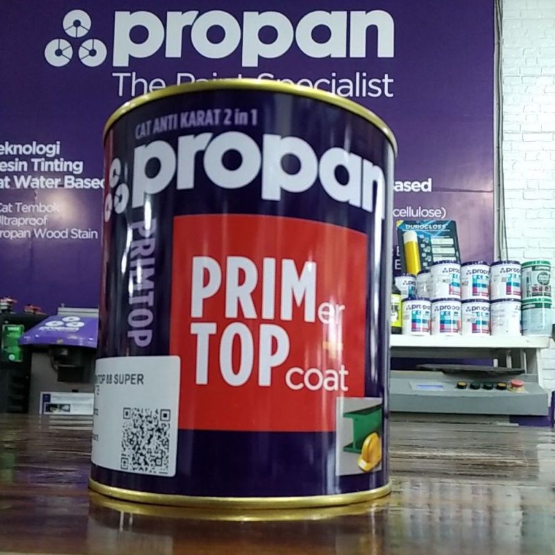 

PRIMTOP 88 CAT BESI SUDAH ANTI KARAT