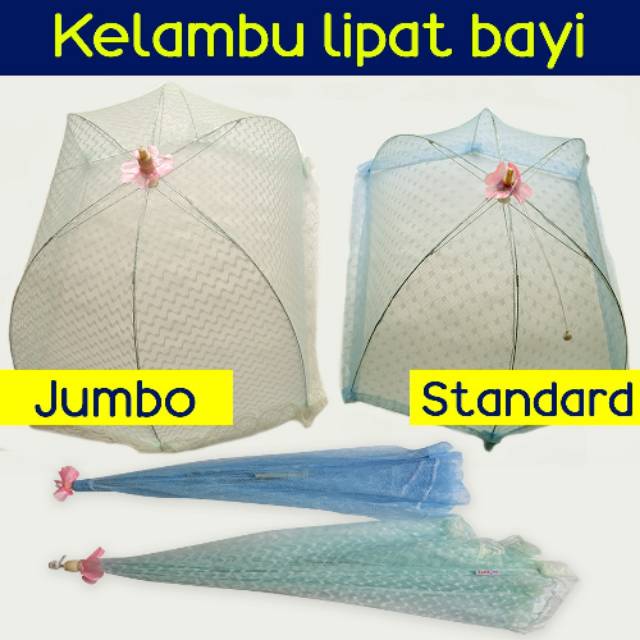 Kelambu kojong bayi/ kelambu anti nyamuk tudung saji kelambu besar bayi