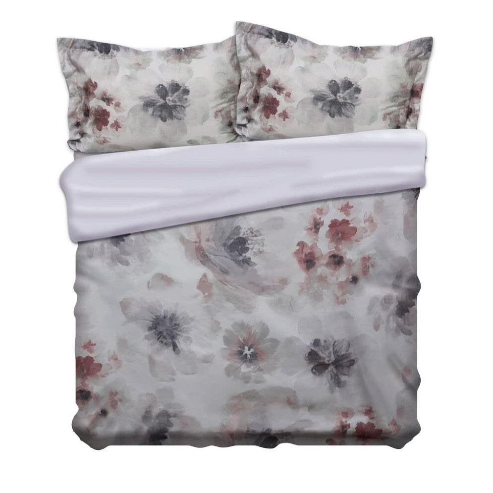 Sprei ELEGANCE Cashmeera Liana White Green / Sprei ELEGANCE motif bunga