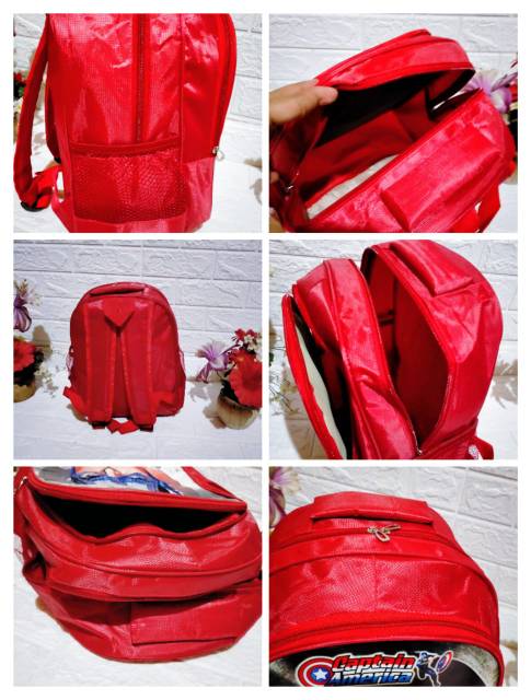 Tas ransel anak lampu led/ sd tk/seri 02