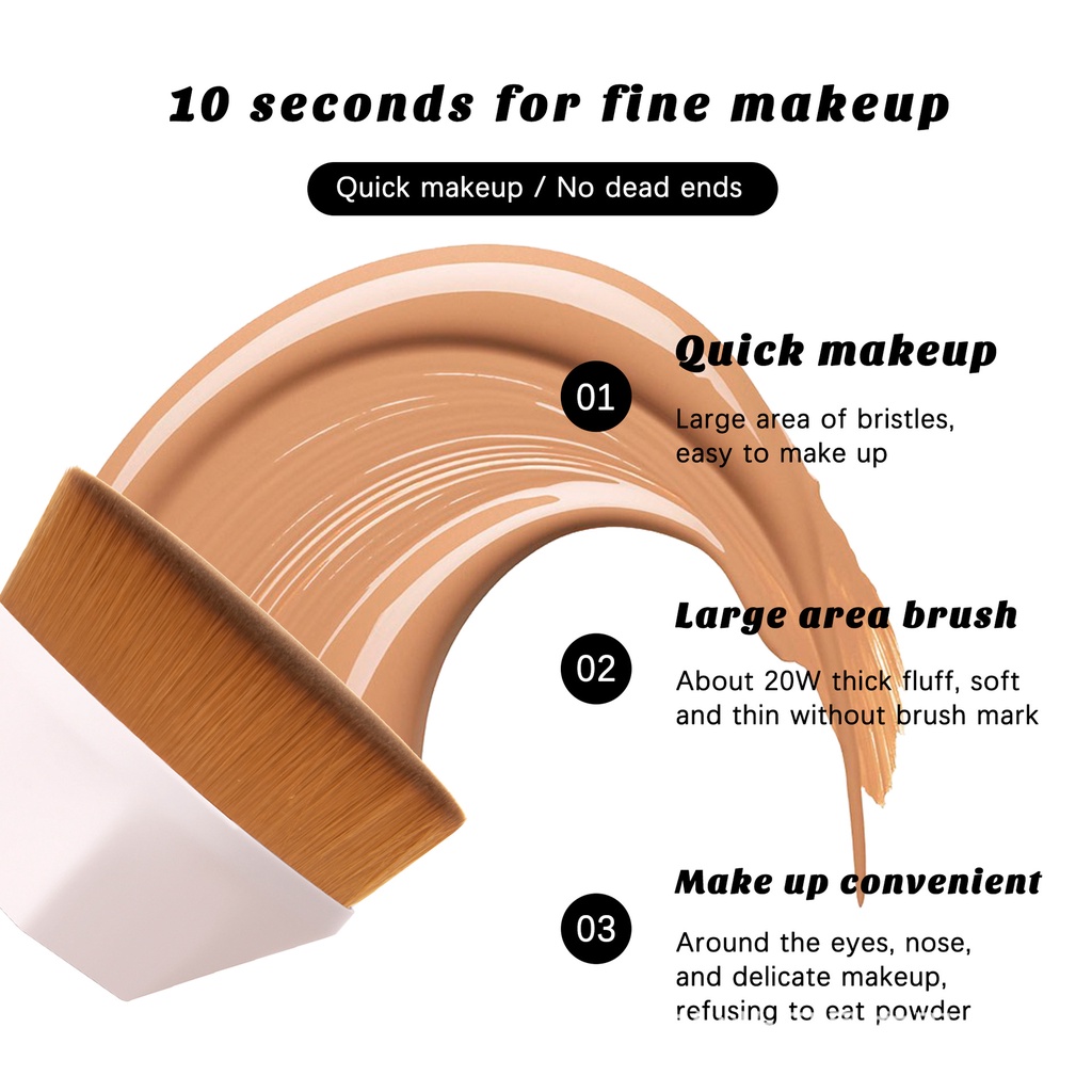 Brush Makeup Lembut Untuk BB Cream