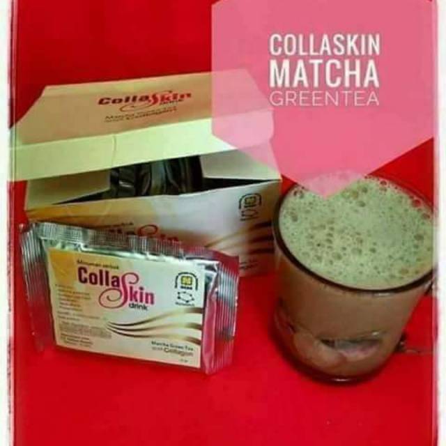 

CollaSkin drink matcha