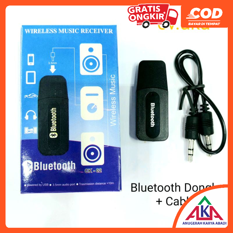 USB Bluetooth Dongle plus Cable AUX