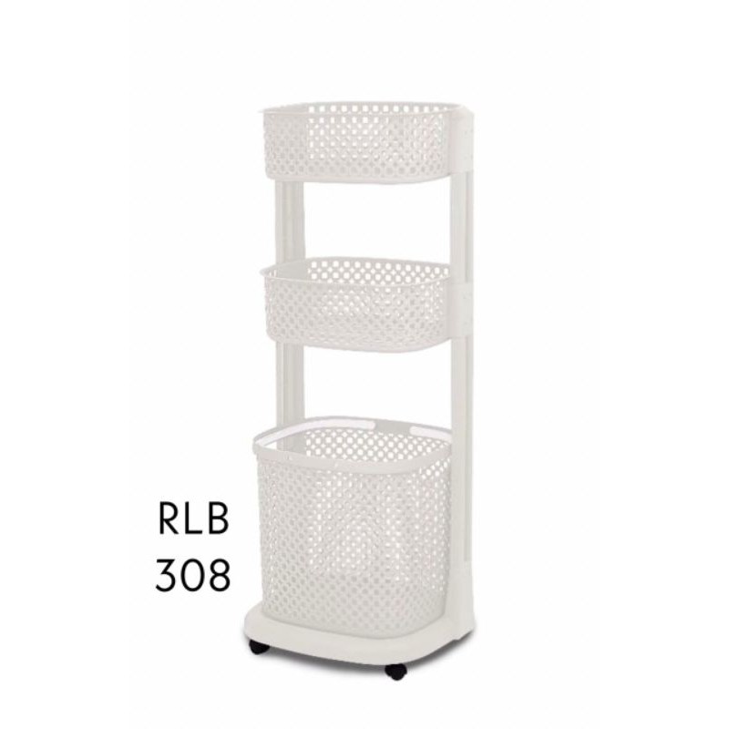 rak laundry basket 3 susun/rak serbaguna