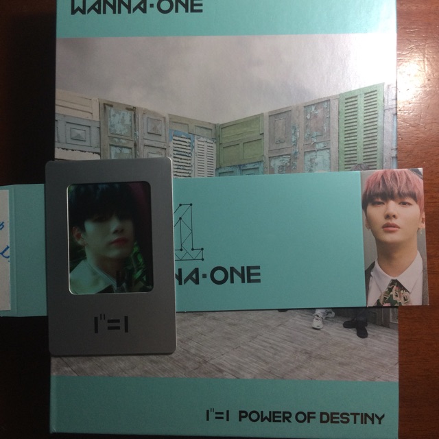 Album WANNA ONE POD Pc ong sleeve jisung
