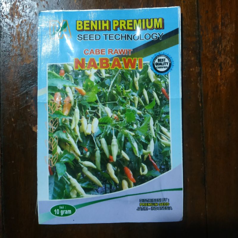 

Cabe Rawit Merah NABAWI 10gr by PREMIUM SEED TECHNOLOGY