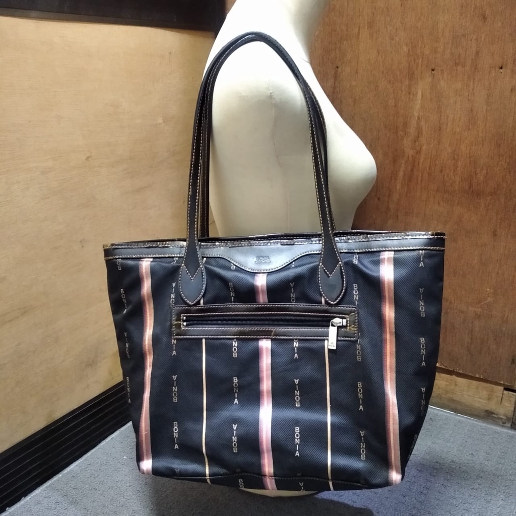 tas bonia tote bag original branded preloved