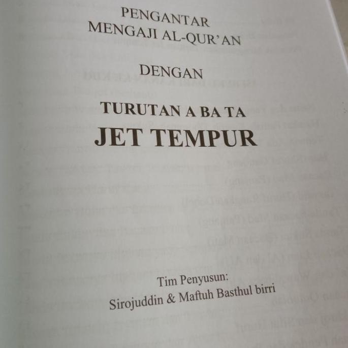 

[KODE 77] Jet Tempur MMQ Lirboyo, Turutan a ba ta , Buku Jet Tempur, Mengaji Jet Tempur produck terlaris