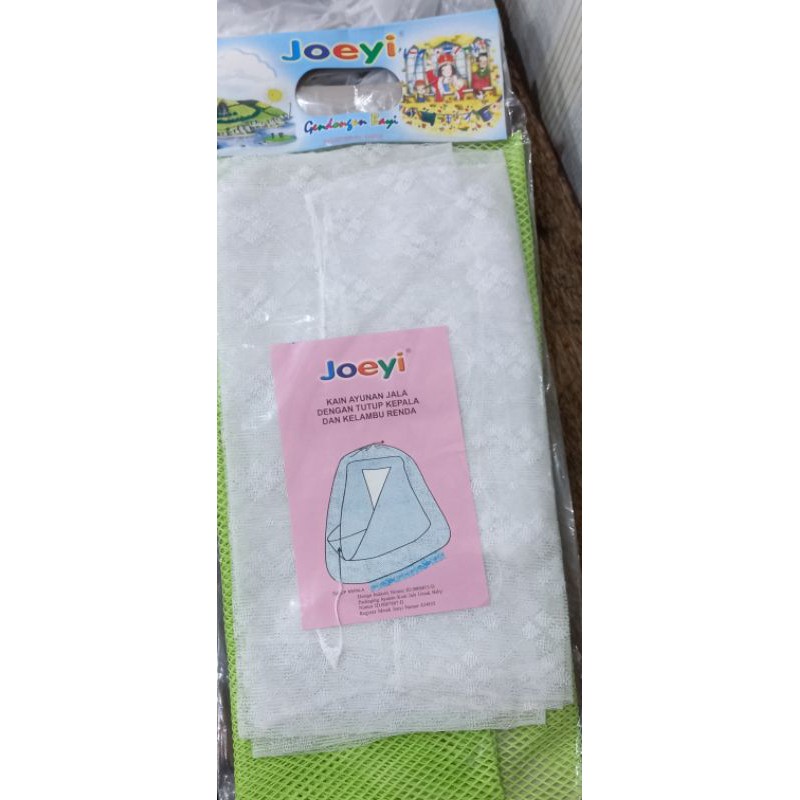 kelambu dan Jala ayunan bayi merk ayunku/joeyi (R2)