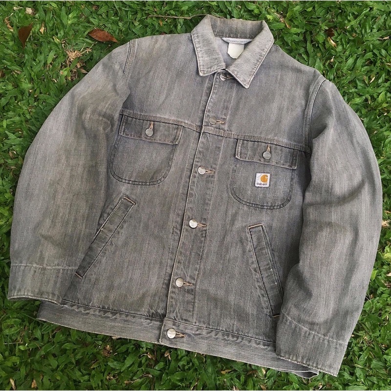 Vintage 90’S Carhartt Trucker Denim Jacket