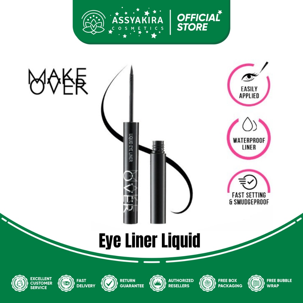 Make Over Liquid Eye Liner Black 1.7 ml