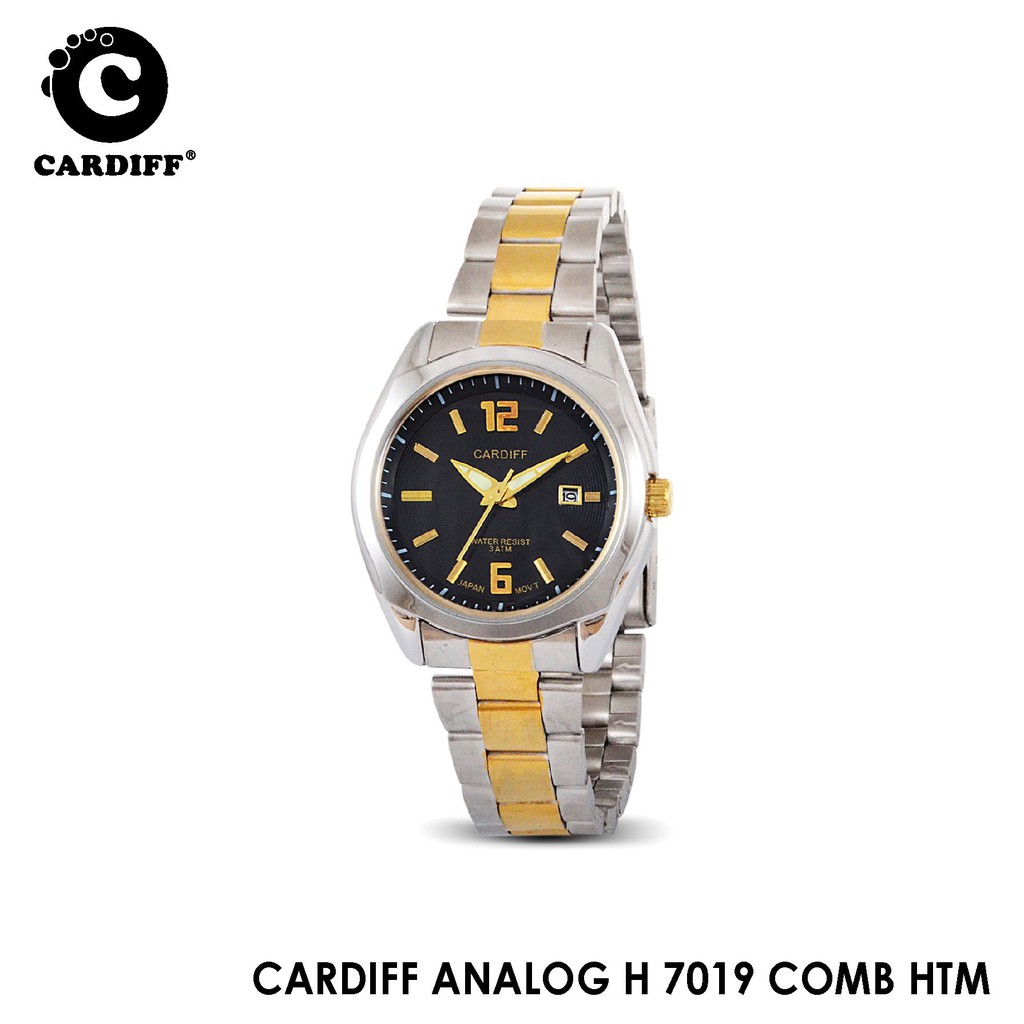 Cardiff Analog H 7019 Jam Tangan Kasual & Couple