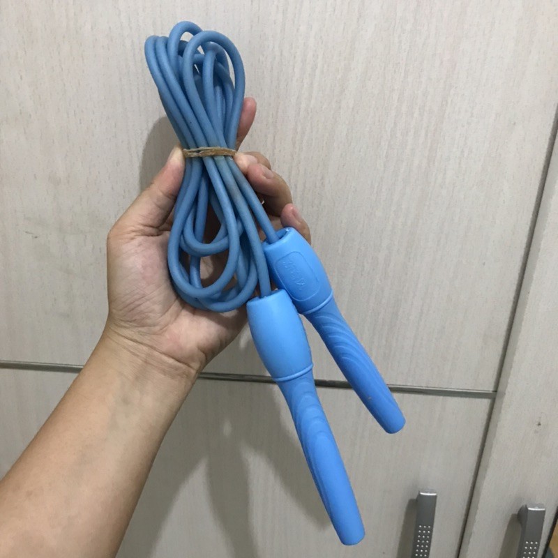 Preloved Tali Skipping Lompat Olahraga Biru