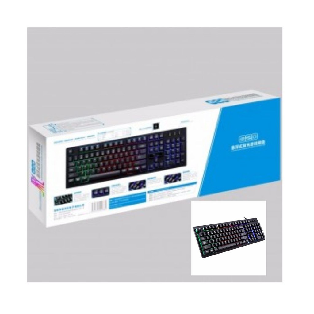 keyboard gaming  g20 led leopard-black