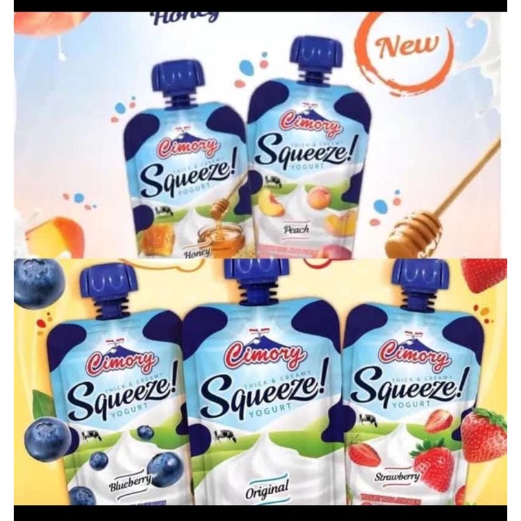 

squeze yogurt cimory