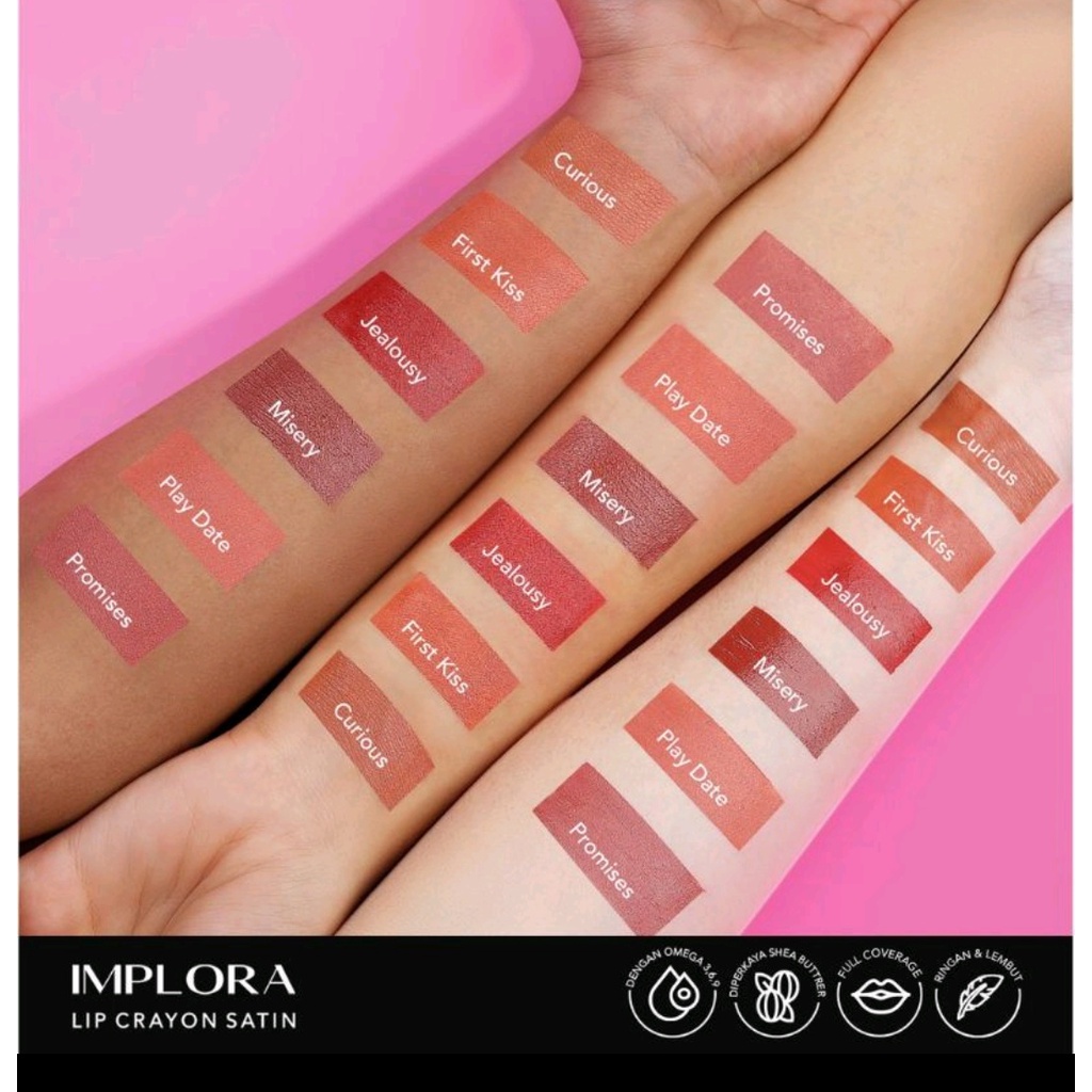 IMPLORA LIP CRAYON SATIN/ LIP IMPLORA CALORFULL