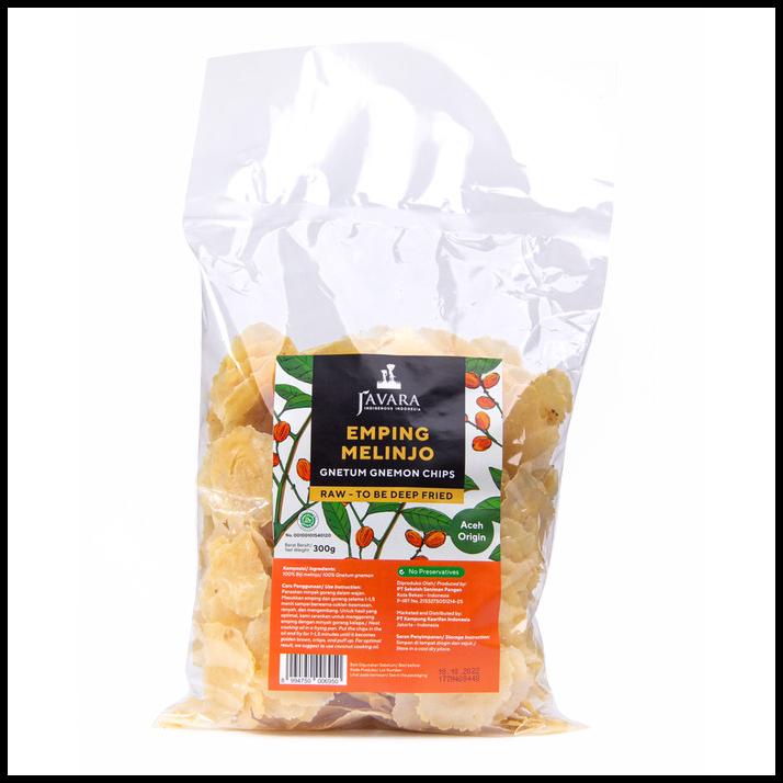 

Javara Emping Melinjo 300 G Plastik Kemasan