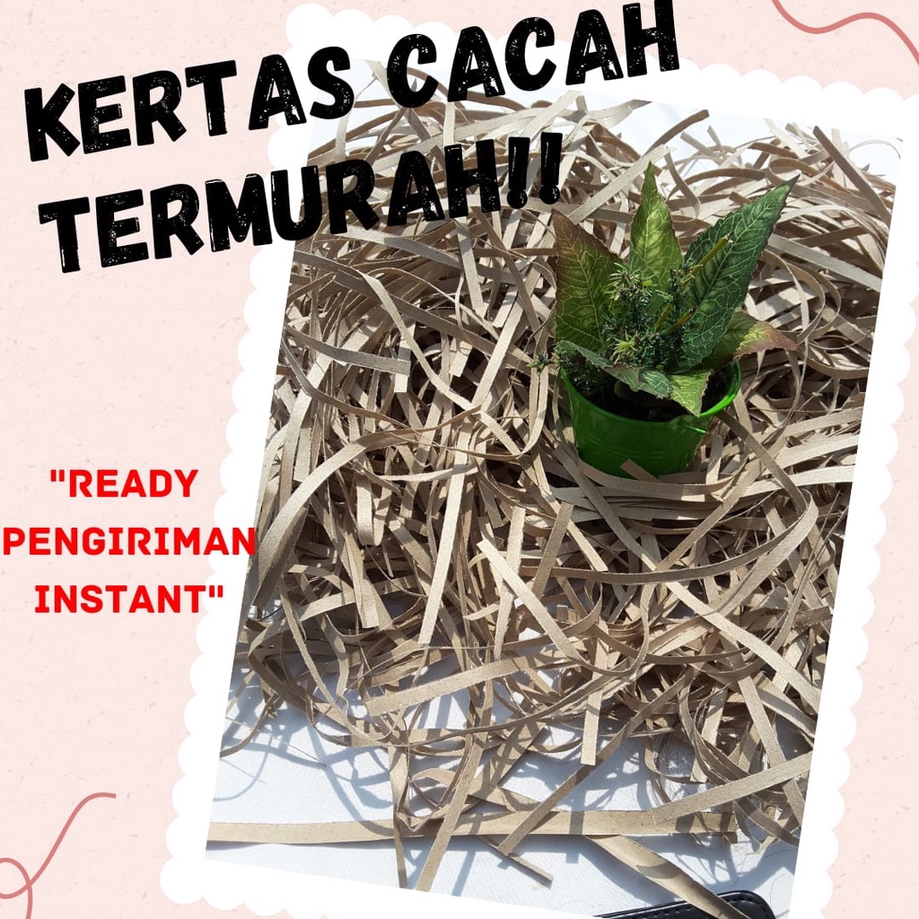 

nadiSSE [5gram] Kertas Cacah/ Kertas Serut/ Kertas Samson/ Kertas Hamper/ Kertas Potongan