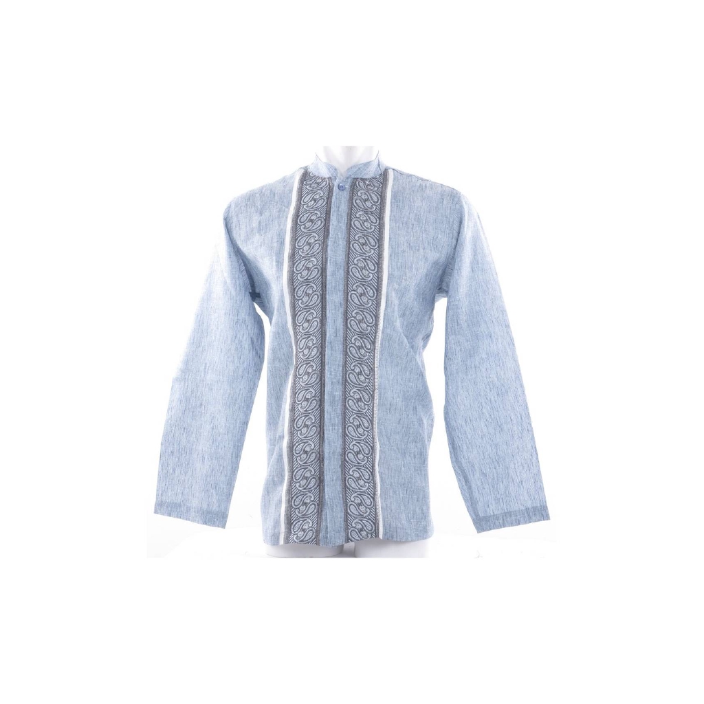 [050002538] Kemeja Muslim Cowok Lengan Panjang Baverre