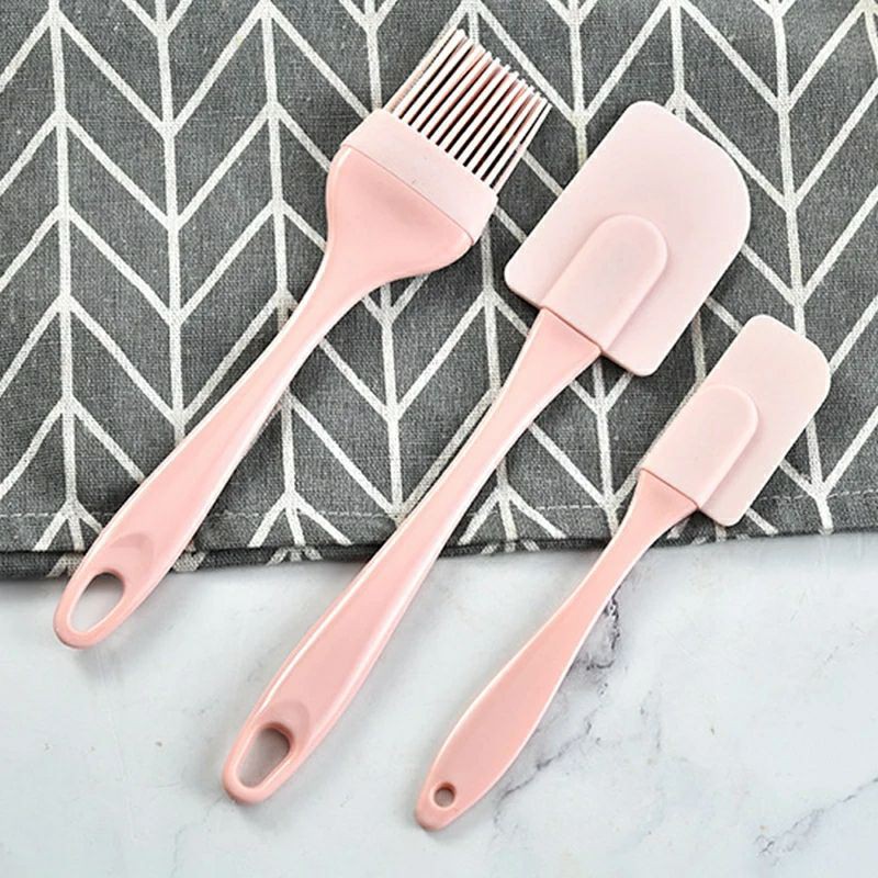 Spatula set silicone isi 3 pcs/Alat baking 1 set isi 3 pcs