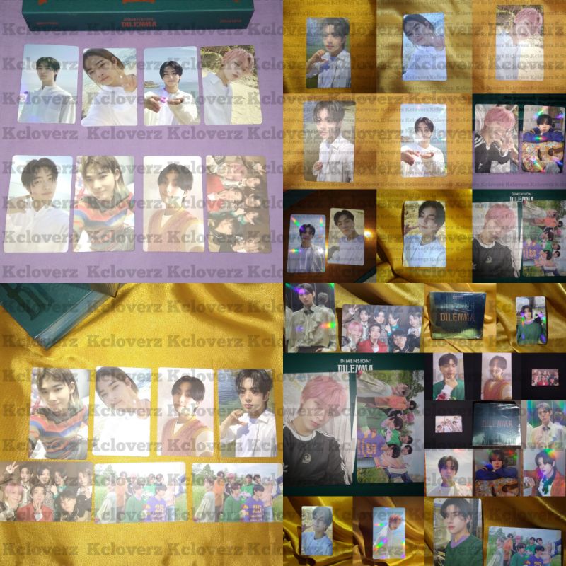 PC ENHYPEN DIMENSION:DILEMMA PHOTOCARD (OFFICIAL) sunghoon jake jungwon sunoo jay niki heeseung