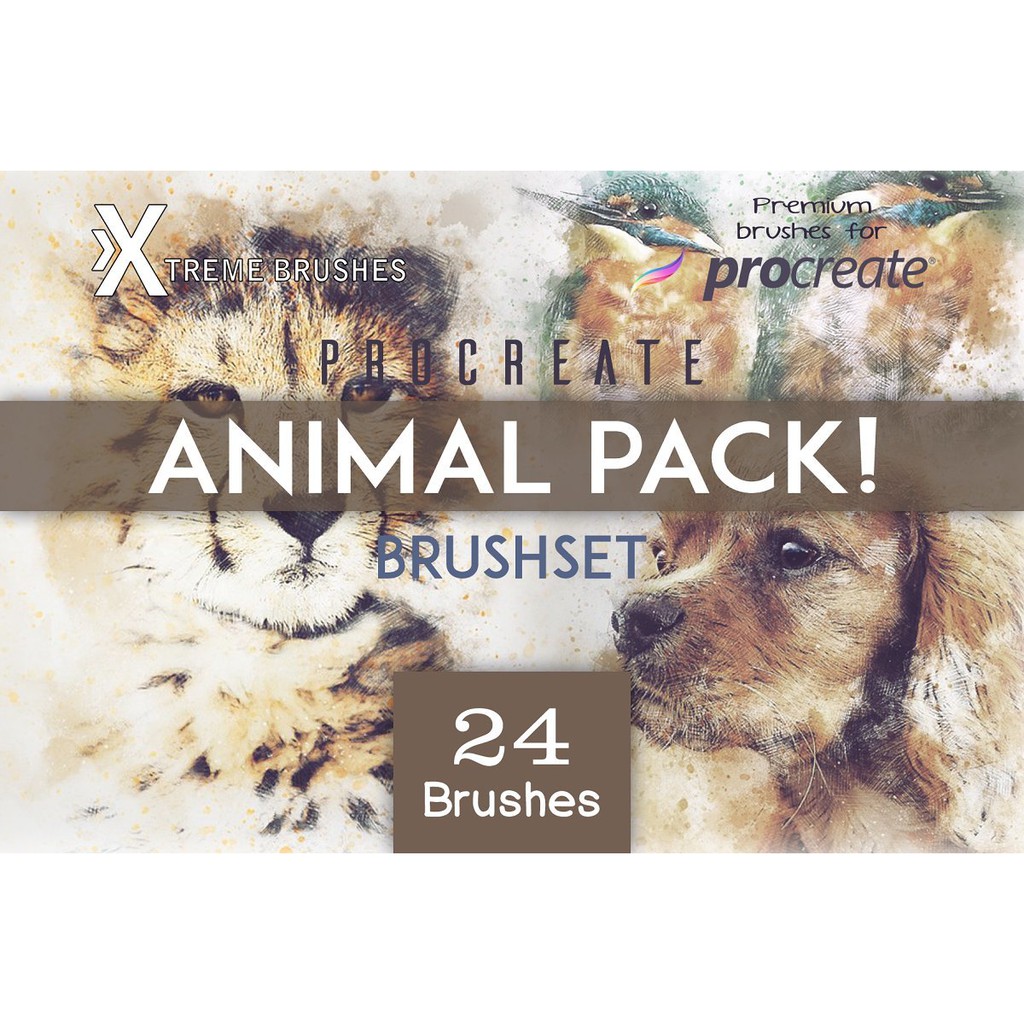 Procreate Brush - Procreate Animal Pack!