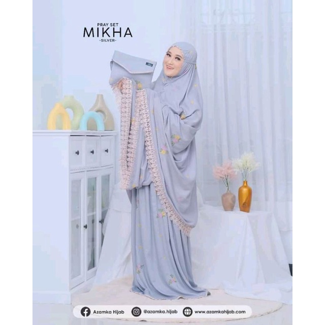 Mukena mikha By azamka hijab