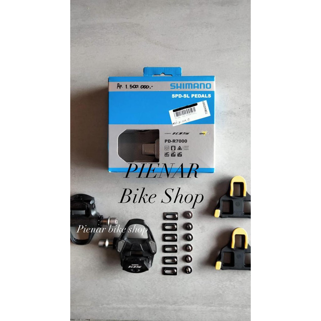 PEDAL ROADBIKE 105 CARBON CLEAT - CLIP SHIMANO 105 carbon R7000