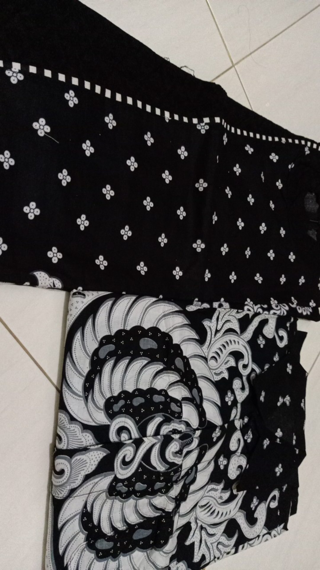 Xxl Ld 110 Tunic Santika Kembang Gurita Tunik Batik Jumbo Tunic Batik Besar Seragam Batik Kerja