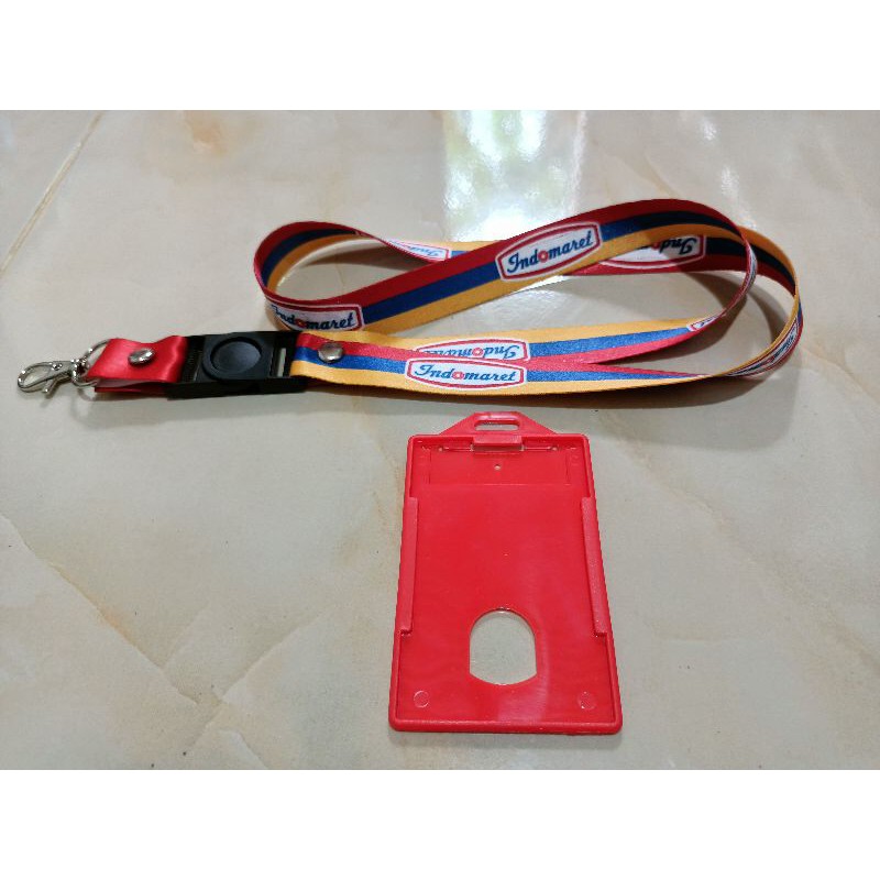 

tali id card indomart / Lanyard indomart