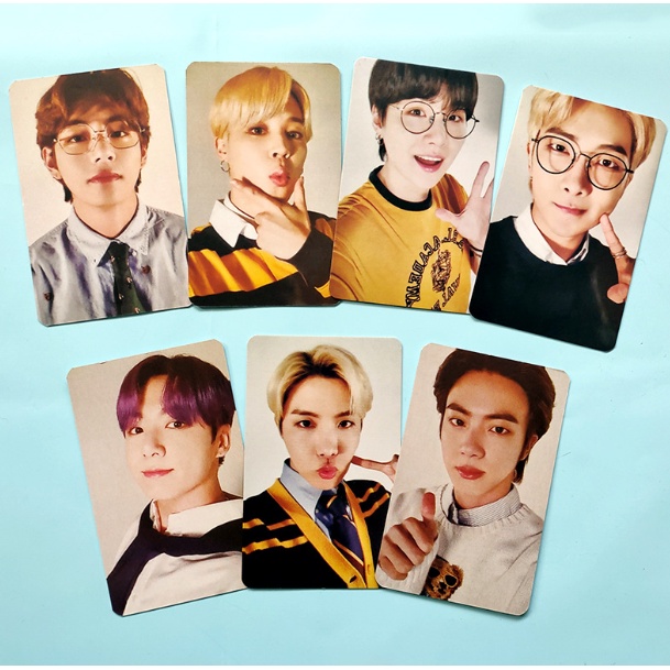 7pcs / set Kartu Foto BTS DECO KIT (Unofficial)