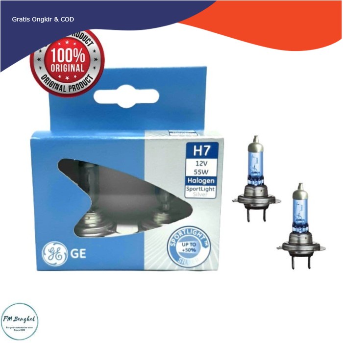 Lampu bohlam mobil H7 GE Sportlight