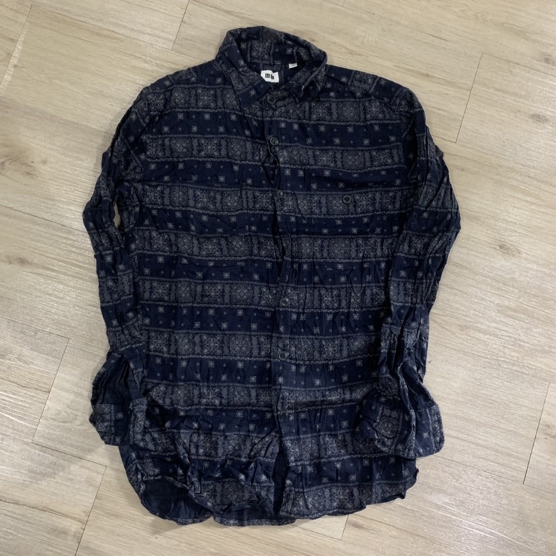 Uniqlo Bandana flanel shirt , Vintage LL Bean Flannel , Flannel Veterano By Uniqlo