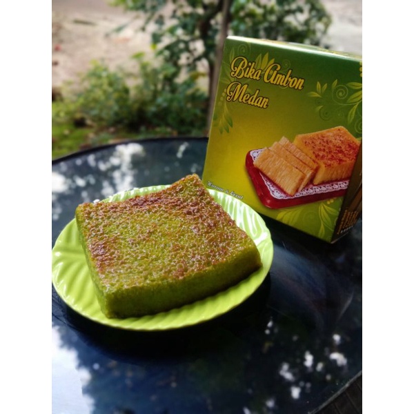 

Bika Ambon Khas Medan (Pandan)