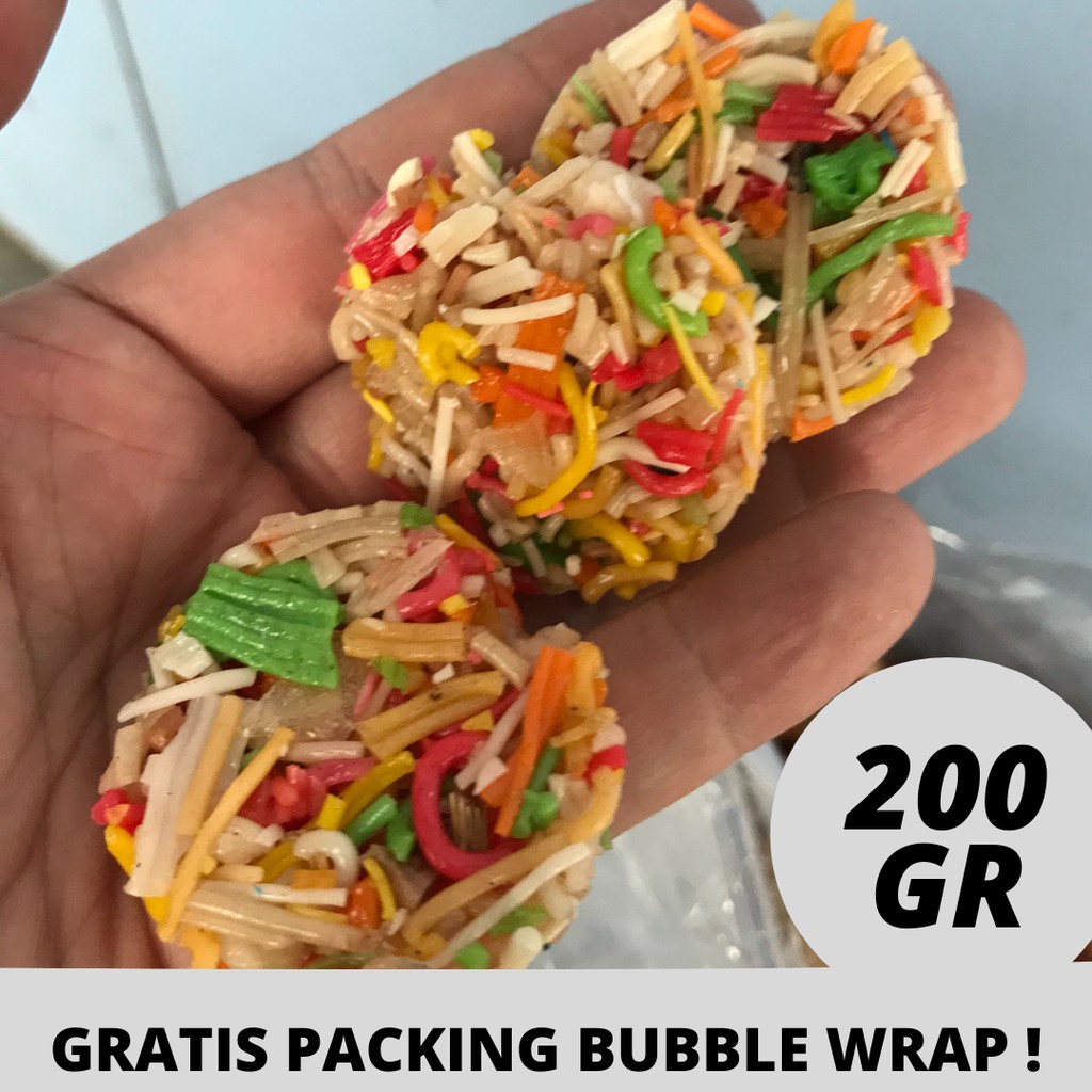 KERUPUK SEBLAK MENTAH / KRUPUK KERING / KERIPIK KERUPUK GERANDONG 200GR