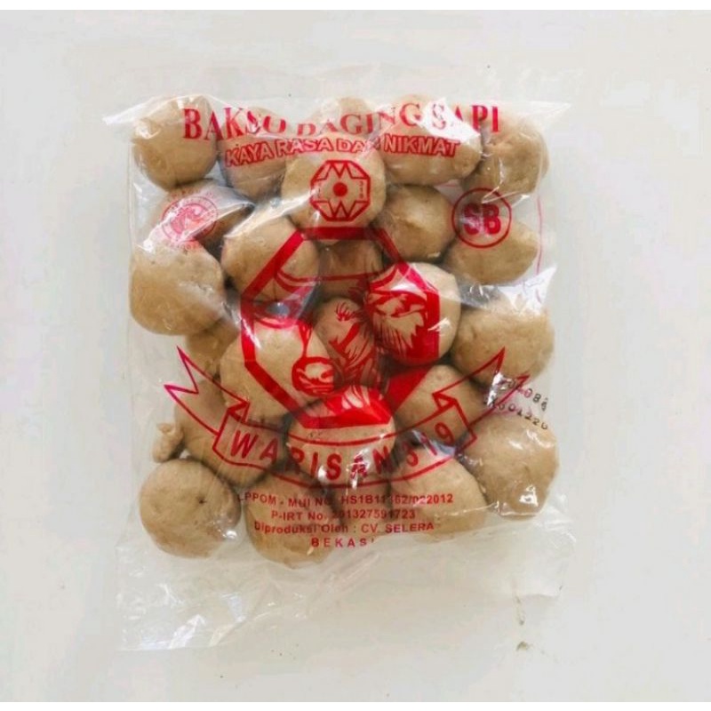 

WARISAN BAKSO SAPI ISI 50PCS