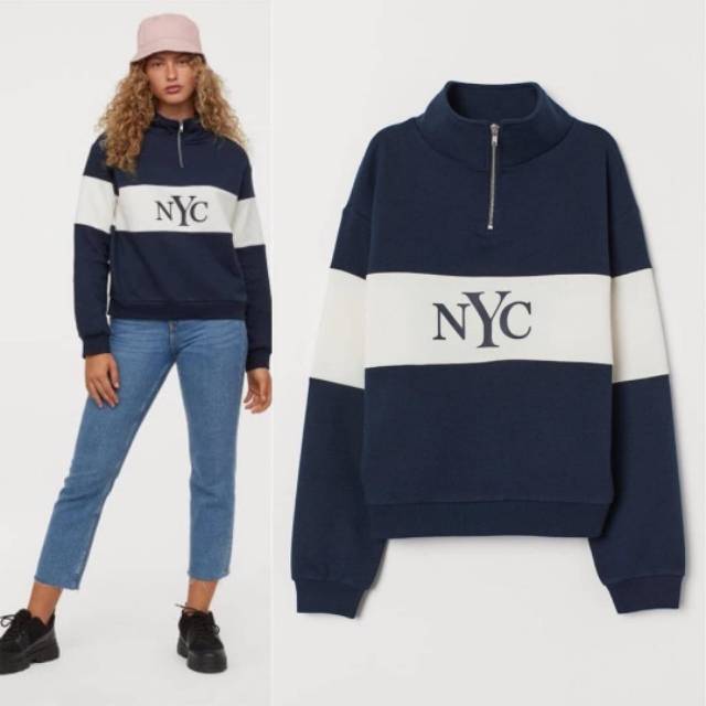 blue collar sweatshirt