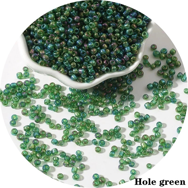 Manik-Manik Kristal Czech Glass Warna-Warni Ukuran 2/3/4mm Untuk Membuat Perhiasan Handmade Diy