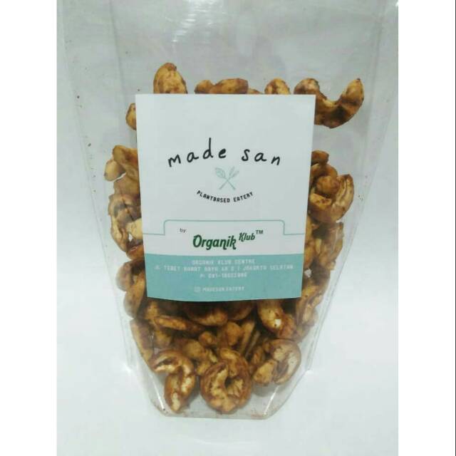 

Organic Spiced Cashew Nuts
