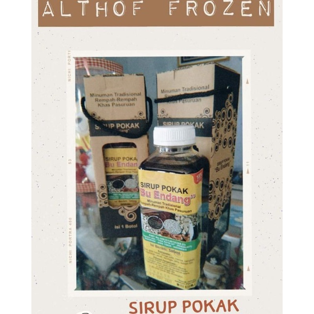 

Sirup Pokak "Bu Endang