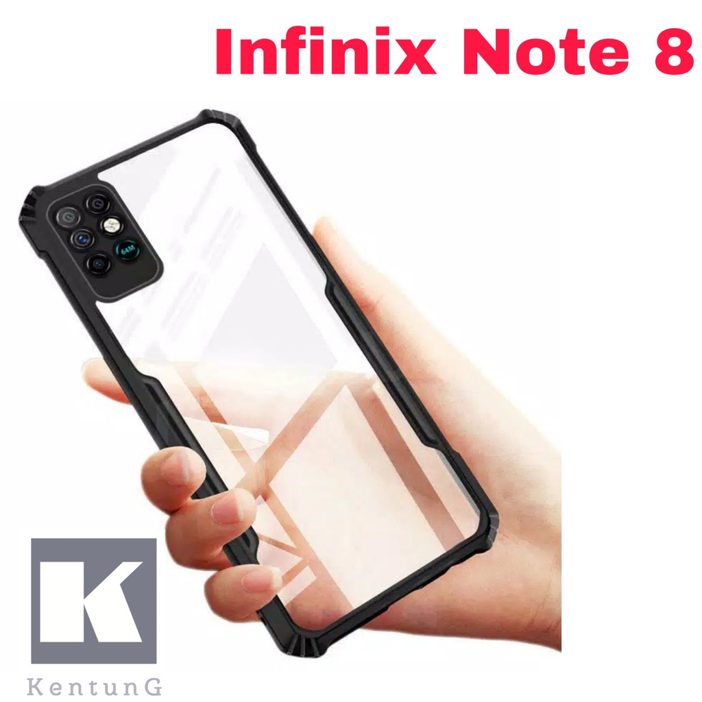 Case Infinix Note 8 Shockproof Armor Hardcase Infinix Note 8