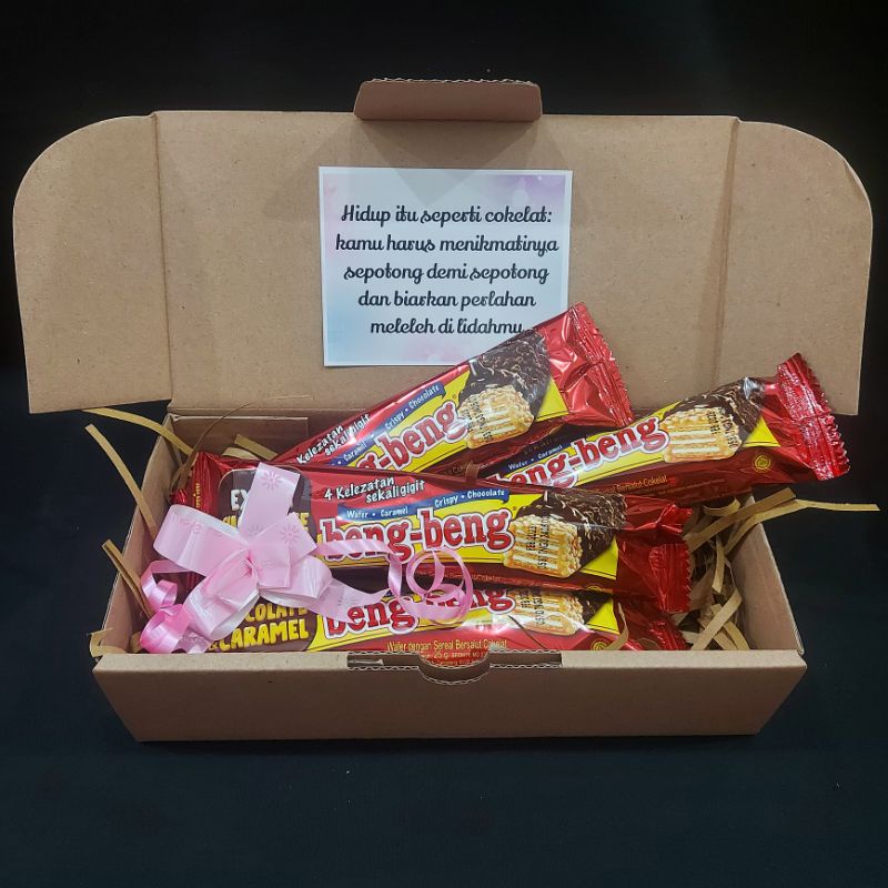 hampers coklat  snack box coklat box  parcel coklat parcel box gift box