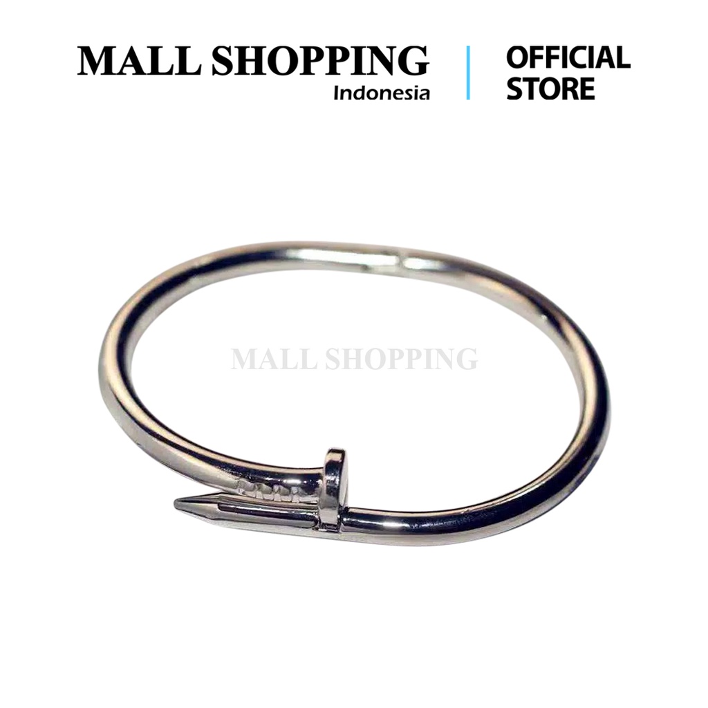 (COD) Gelang Paku Besi Aksesoris Wanita Gelang Tangan Cantik UNISEX MALL SHOPPING