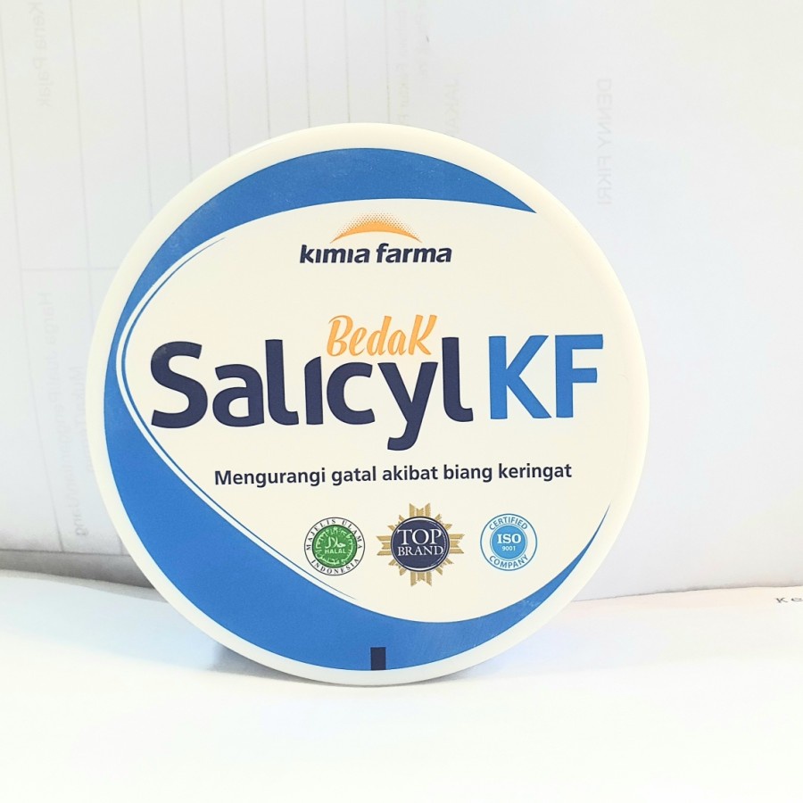 Bedak Salicyl KF Kimia Farma 60gram  Mengurangi Gatal Biang Keringat Bedak salicyl kimia farma untuk gatal Bedak Salicyl Salycil Salicil  Mengurangi Gatal Akibat Biang Keringat