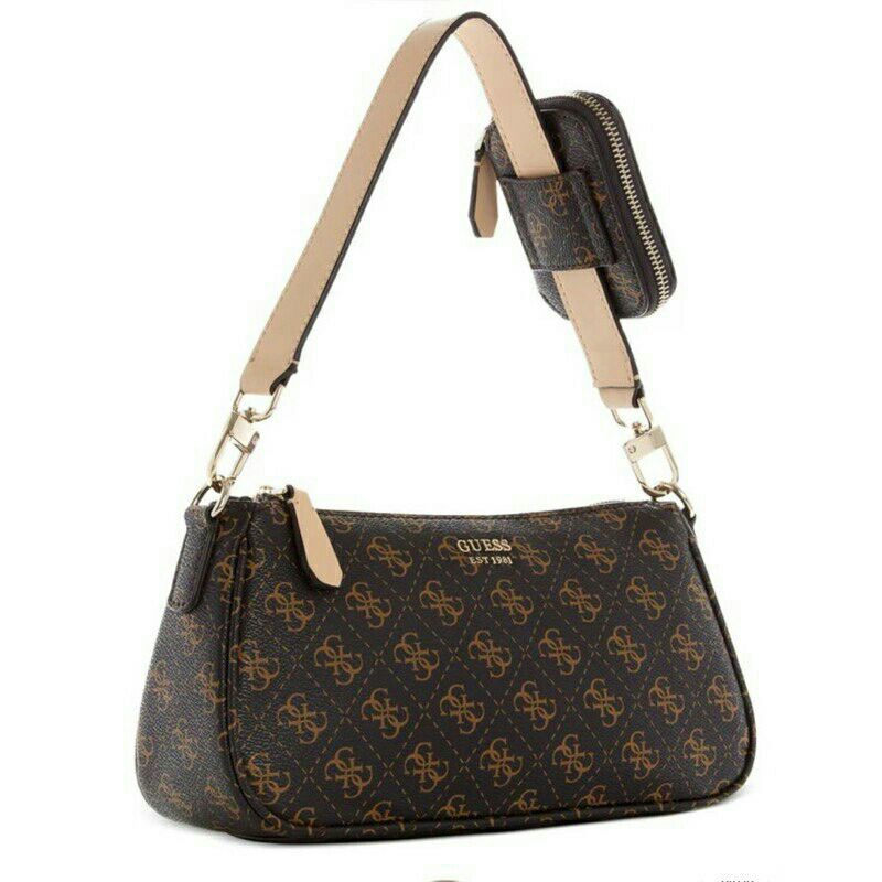 GUESS KAMRYN POUCH HOBO ORIGINAL / TAS SHOULDER / TAS SELEMPANG / TAS WANITA IMPORT MURAH