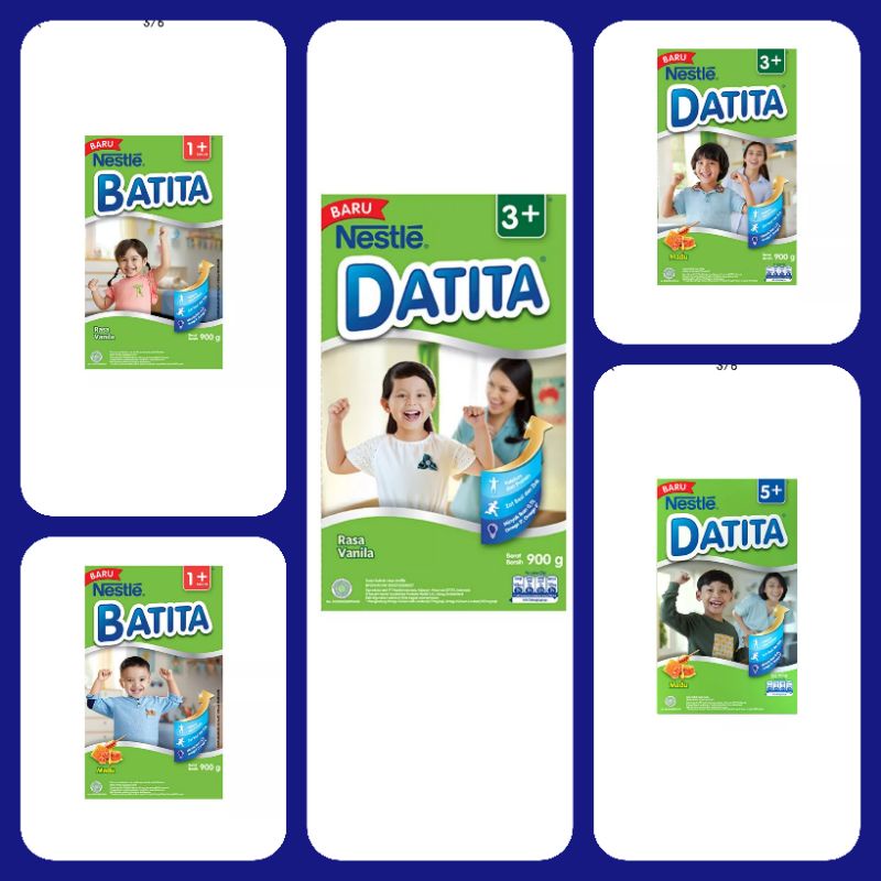 nestle BATITA DATITA madu / vanila 850 Gr exp 2024