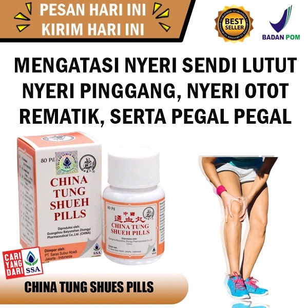 China tung shueh pills obat herbal untuk pereda nyeri sendi dan otot pegal melancarkan sirkulasi dar
