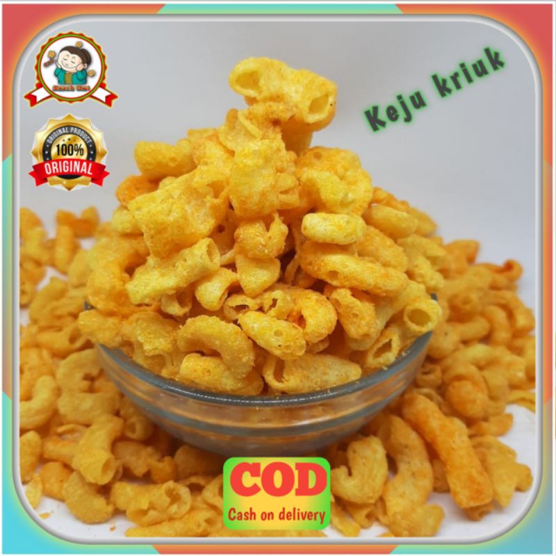 

Makaroni Kriuk Keju Gurih Renyah by Snack Umi